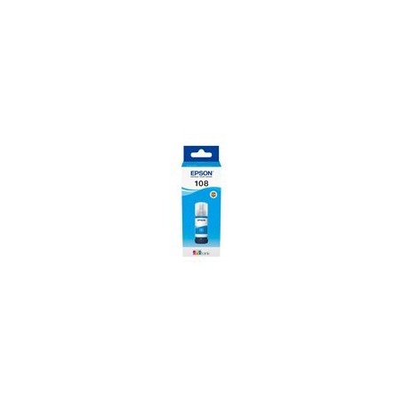 EPSON 108 EcoTank Cyan Ink Bottle