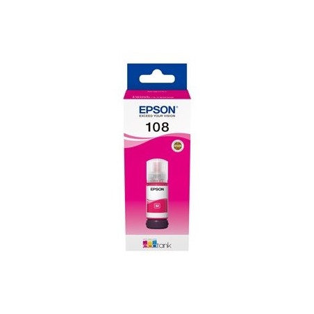 EPSON 108 EcoTank Magenta Ink Bottle