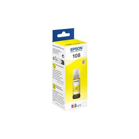 EPSON 108 EcoTank Yellow Ink Bottle