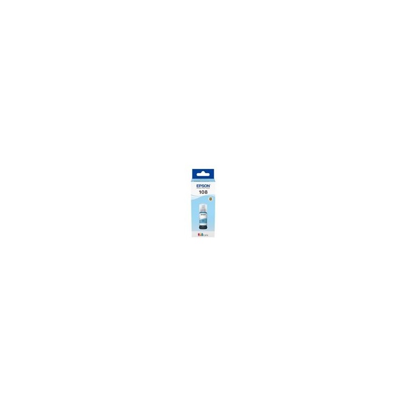EPSON 108 EcoTank Light Cyan Ink Bottle