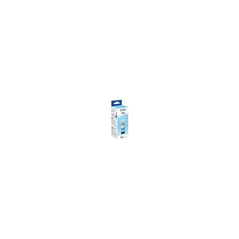 EPSON 108 EcoTank Light Cyan Ink Bottle