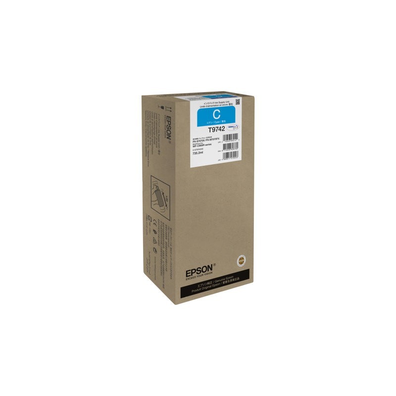 EPSON WorkForce Pro WF-C869R Cyan XXL Ink Supply Unit