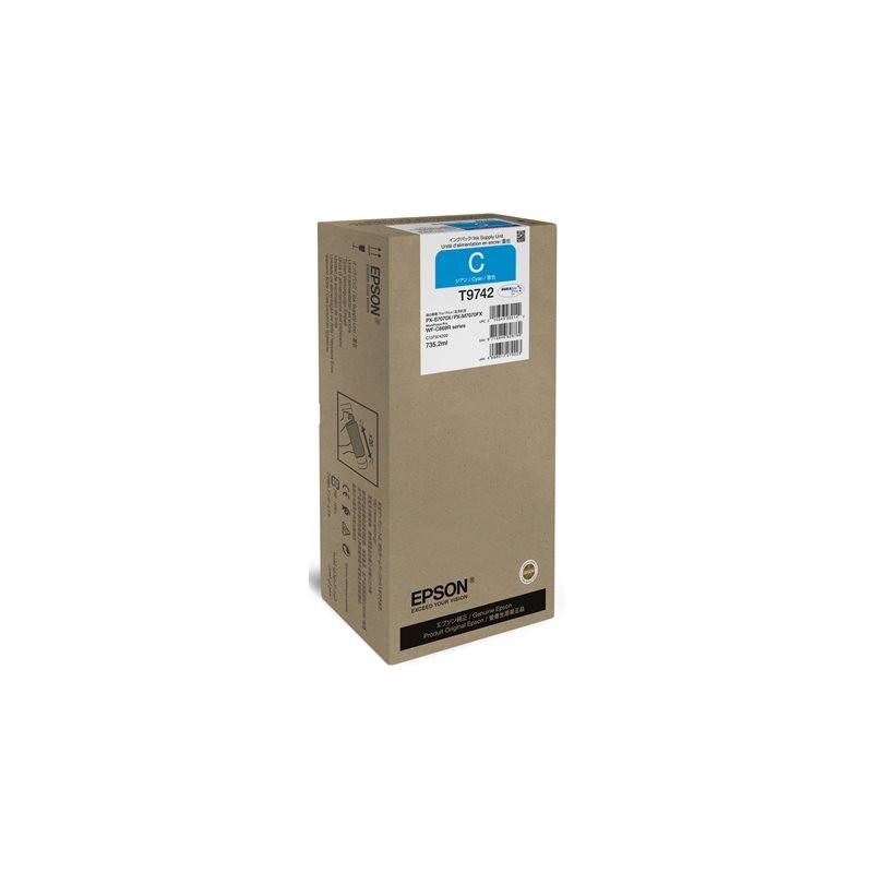 EPSON WorkForce Pro WF-C869R Cyan XXL Ink Supply Unit