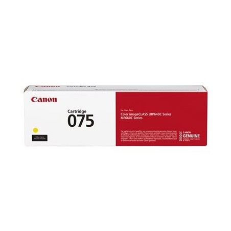 CANON Toner Cartridge 075 Y CANON Toner Cartridge 075 Y