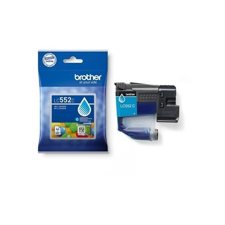 BROTHER LC552C ink cyan