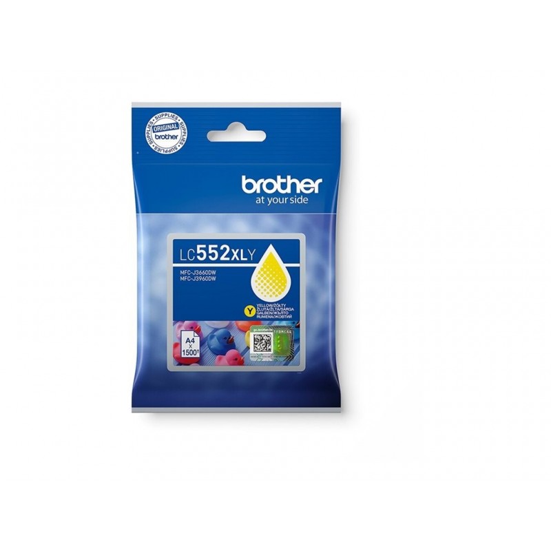 BROTHER LC552XLY ink yellow BROTHER LC552XLY ink yellow