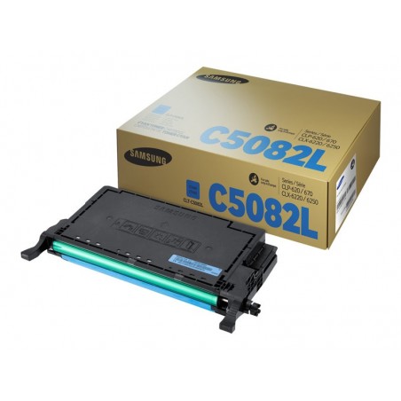 Samsung CLT-C5082L H-Yield Cyan Toner Samsung CLT-C5082L H-Yield Cyan Toner