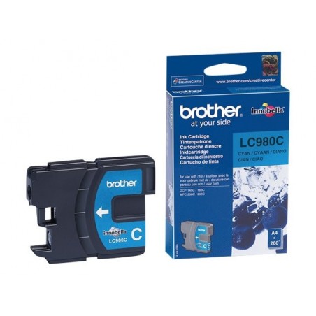 Brother Tusz LC980 Cyan 260str Brother Tusz LC980 Cyan 260str