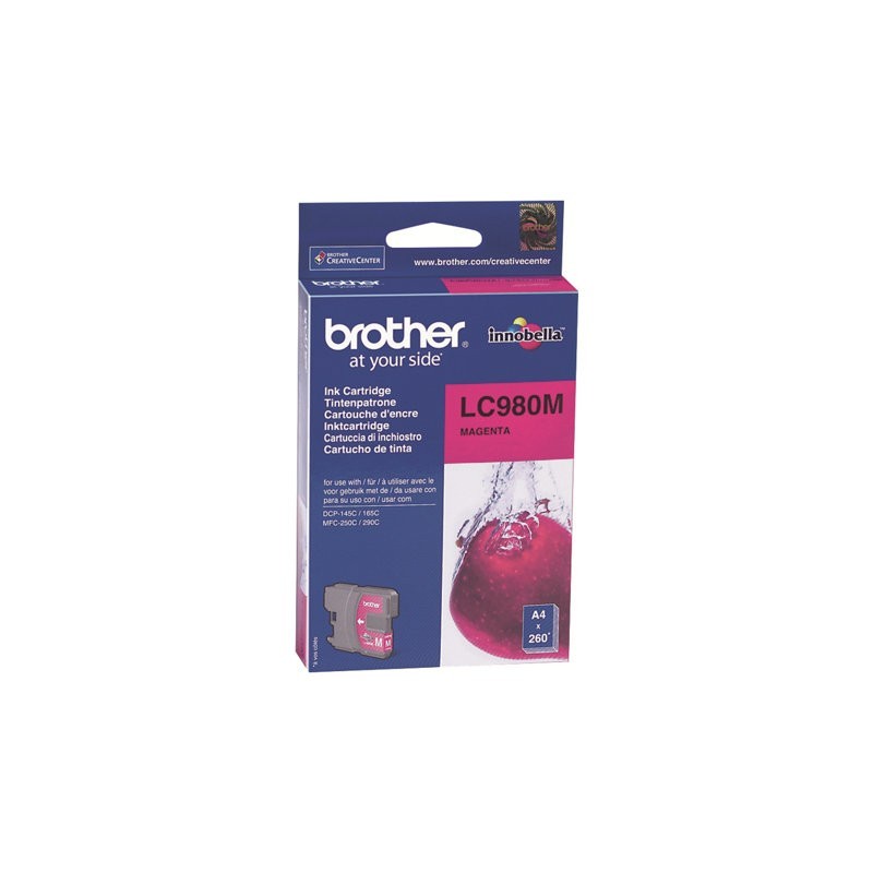 Brother Tusz LC980 Magenta 260str 