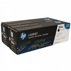 HP Toner nr 304AD CC530AD Black 2pack 2x3,5K