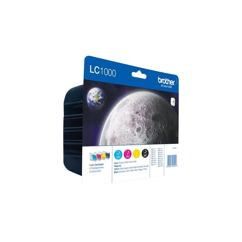 Brother Tusz LC1000 CMYK 4pack 