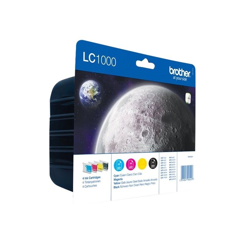 Brother Tusz LC1000 CMYK 4pack 
