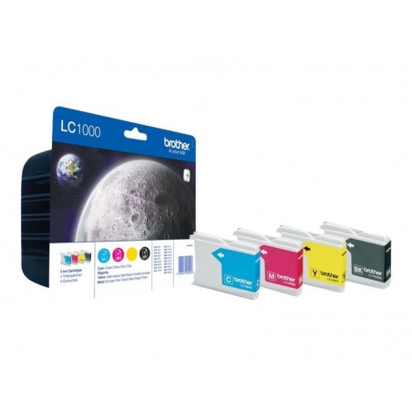 Brother Tusz LC1000 CMYK 4pack Brother Tusz LC1000 CMYK 4pack