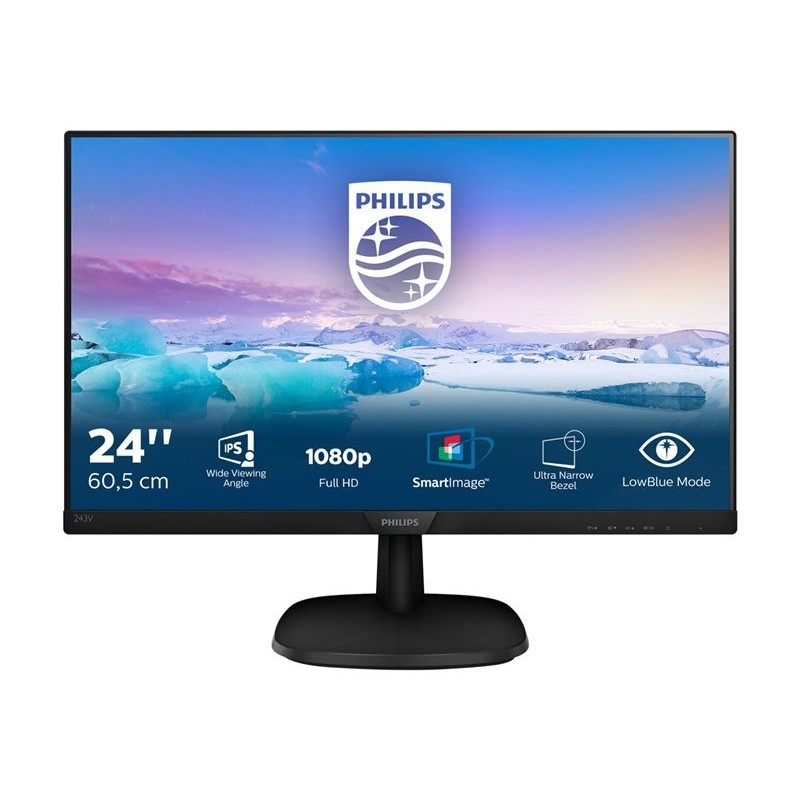 Monitor 23.8 243V7QJABF IPS HDMI DP Głośniki Monitor 23.8 243V7QJABF IPS HDMI DP Głośniki