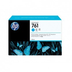 HP 761 original ink cartridge cyan standard capacity 400ml 1-pack HP 761 original ink cartridge cyan standard capacity 400ml 1-pack