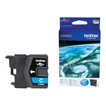 Brother Tusz LC985 Cyan 260str Brother Tusz LC985 Cyan 260str
