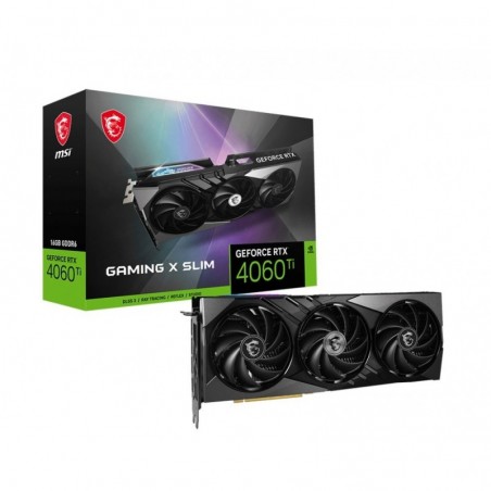 Karta graficzna GeForce RTX 4060 Ti Gaming X Slim 16G GDDR6 128bit Karta graficzna GeForce RTX 4060 Ti Gaming X Slim 16G GDDR6 128bit