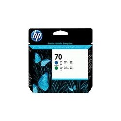 HP 70 original printhead blue and green HP 70 original printhead blue and green