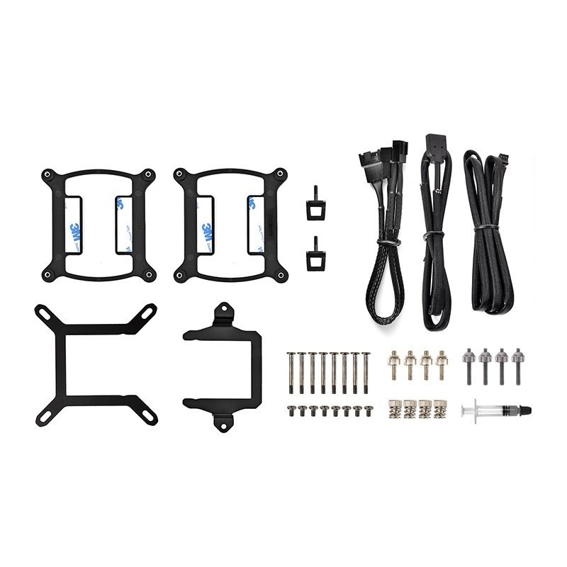 Chłodzenie wodne TH240 Snow ARGB (2x120mm) miedziany blok CPU Chłodzenie wodne TH240 Snow ARGB (2x120mm) miedziany blok CPU