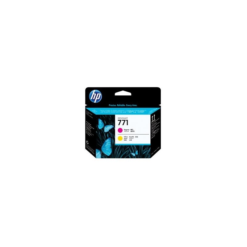 HP 771 original printhead magenta and yellow