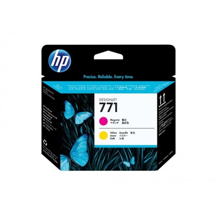 HP 771 original printhead magenta and yellow