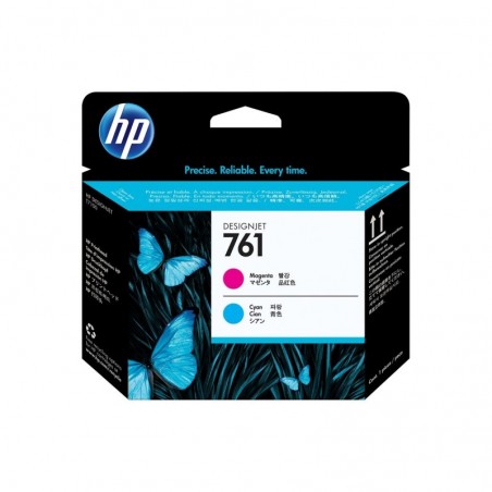 HP 761 original printhead magenta and cyan 1-pack