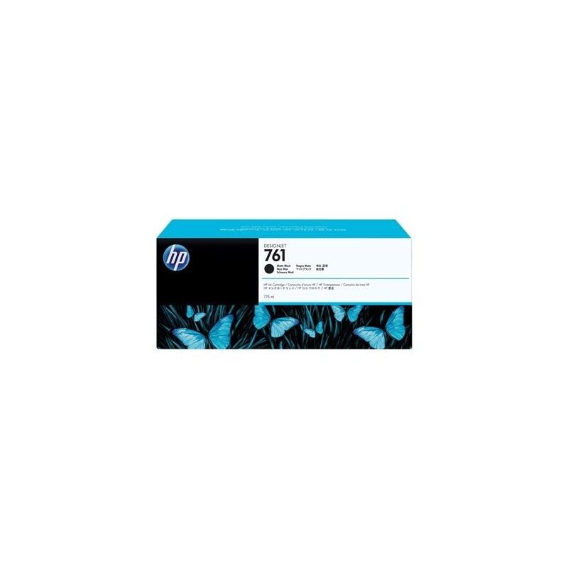 HP 761 original ink cartridge matte black standard capacity 775ml 1-pack
