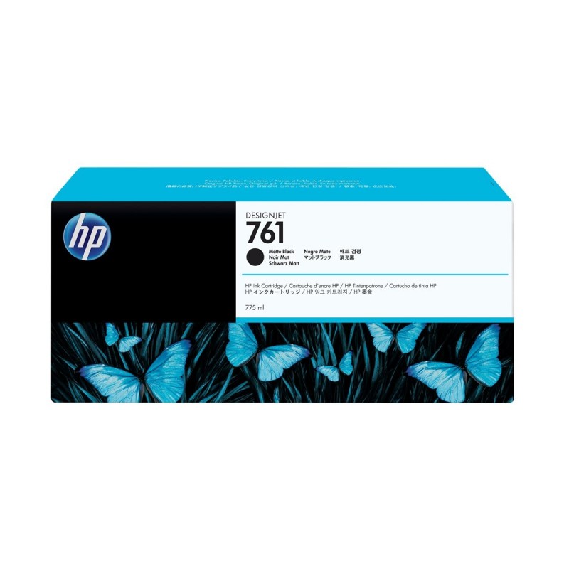 HP 761 original ink cartridge matte black standard capacity 775ml 1-pack