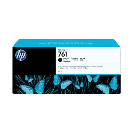 HP 761 original ink cartridge matte black standard capacity 775ml 1-pack
