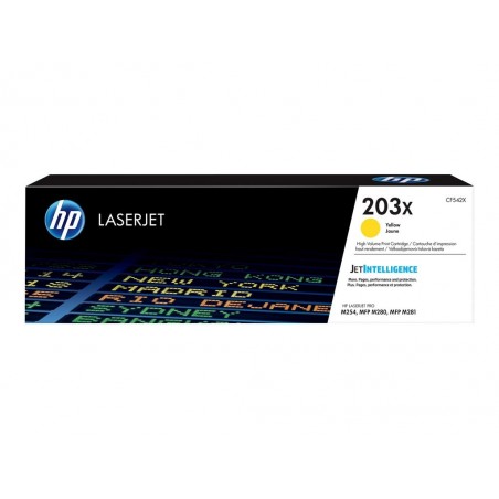203X Żółty Toner Cartridge CF542X 203X Żółty Toner Cartridge CF542X