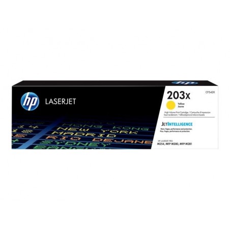 203X Żółty Toner Cartridge CF542X 203X Żółty Toner Cartridge CF542X
