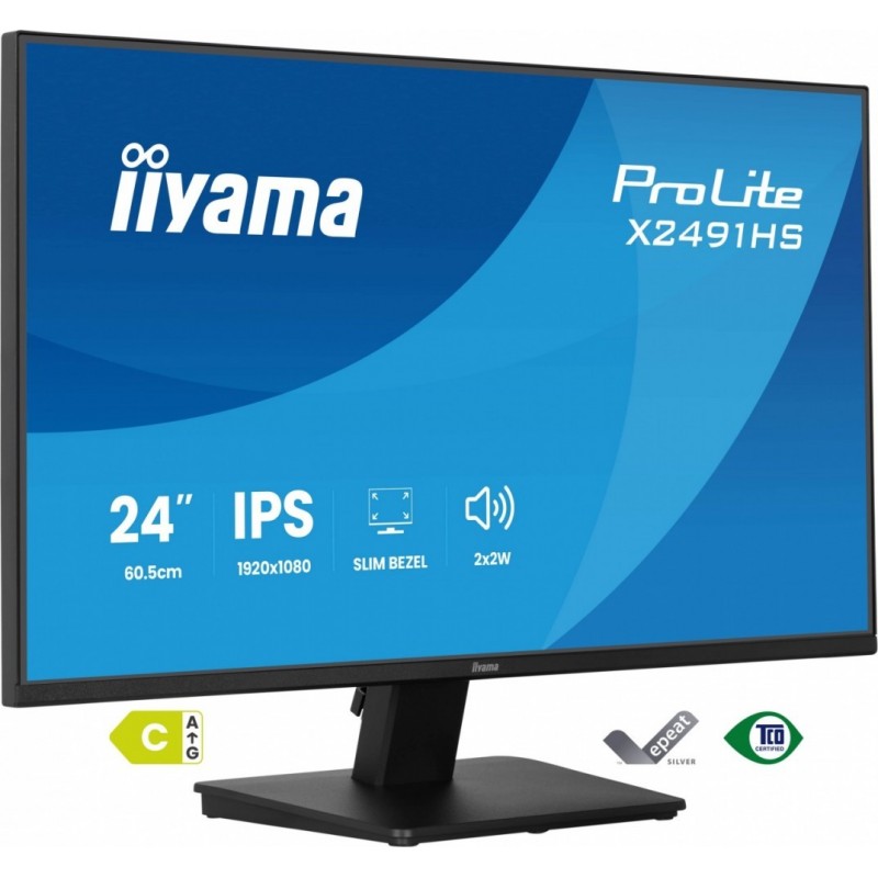 Monitor 23.8 cala X2491HS-B1  IPS,HDMI,DP,1ms,350cd, 1500:1,120Hz,2x2W