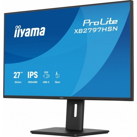 Monitor 27 cali XB2797HSN-B1 IPS,FHD,HAS150 ,350cd,1ms                HDMI, DP,USB-C DOCK 65W, 4xUSB HUB, RJ45