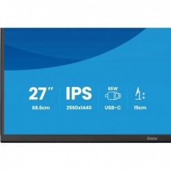 Monitor 27 cali XB2797QSN-B1 IPS/3.7 megapixel QHD, HAS150/ 350cd/1ms/HDMI/Displayport, USBC DOCK 65W, 4USB HUB, RJ45