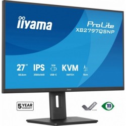 Monitor  27 cali XB2797QSNP-B1 IPS,QHD,USB-c Dock 96W,HDMI, 350cd,1ms, DP, DisplayPort x1 (Daisy Chain MST max. 2560 x1440), USB
