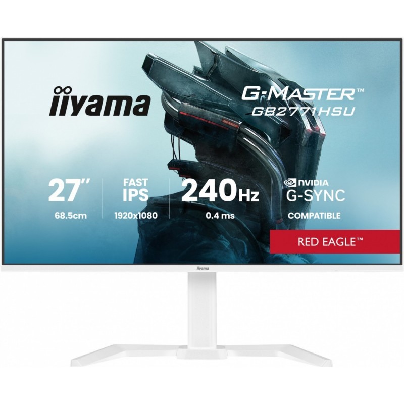 Monitor 27 cali GB2771HSU-W1 0.4ms,Fast IPS, HAS (150) PIVOT,        1xUSB 3.2, 1xUSB C, 240Hz, DP, 2xHDMI,Adaptive G-SYNC - 192