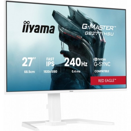 Monitor 27 cali GB2771HSU-W1 0.4ms,Fast IPS, HAS (150) PIVOT,        1xUSB 3.2, 1xUSB C, 240Hz, DP, 2xHDMI,Adaptive G-SYNC - 192