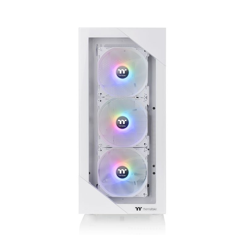 Obudowa - View 200 ARGB*3 Tempered Glass - Snow  Obudowa - View 200 ARGB*3 Tempered Glass - Snow