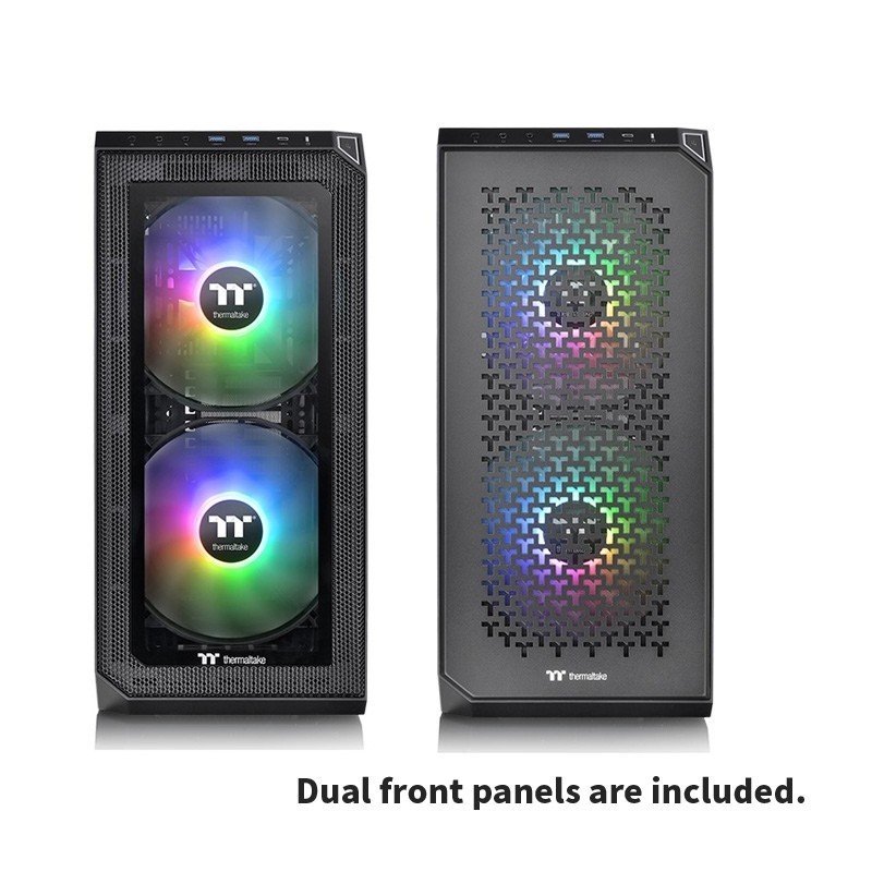 Obudowa - View 300 MX ARGB*3 Tempered Glass - Czarna