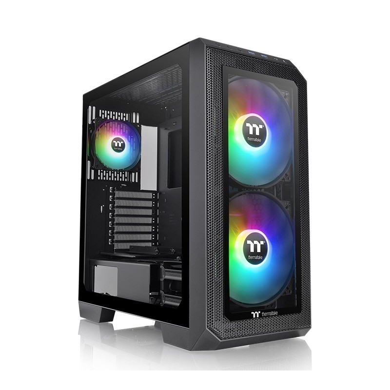 Obudowa - View 300 MX ARGB*3 Tempered Glass - Czarna