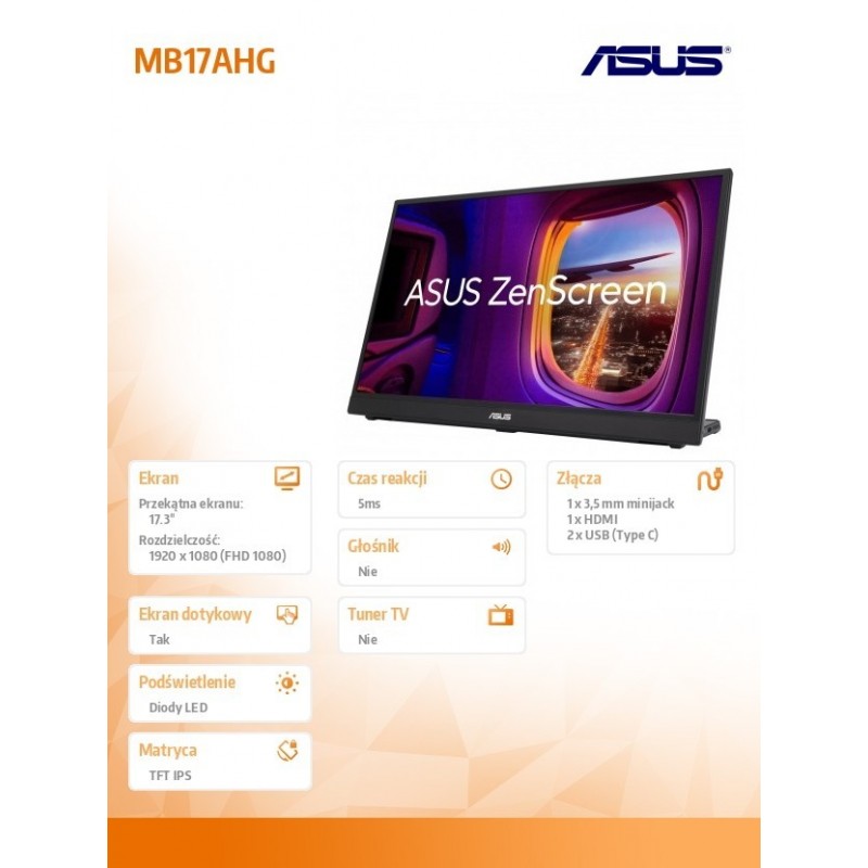 Monitor 17 cali MB17AHG IPS Monitor 17 cali MB17AHG IPS