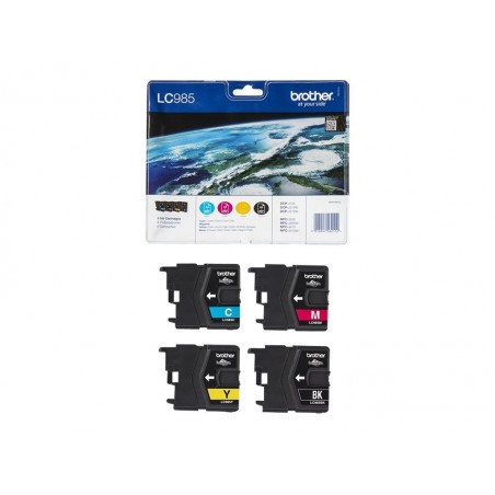 Brother Tusz LC985 CMYK 4pack Brother Tusz LC985 CMYK 4pack