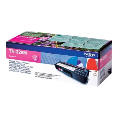 Brother Toner TN-328 Magenta 6K Brother Toner TN-328 Magenta 6K