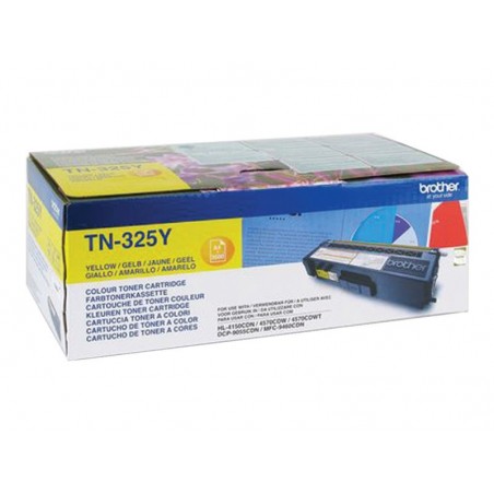 Brother Toner TN-325 Yellow 3,5K Brother Toner TN-325 Yellow 3,5K