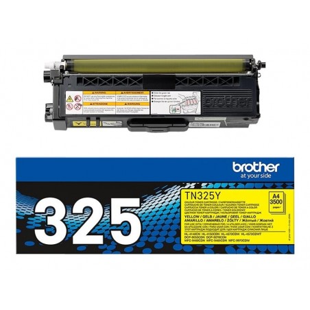 Brother Toner TN-325 Yellow 3,5K Brother Toner TN-325 Yellow 3,5K