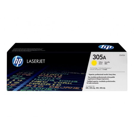 HP Toner nr 305A CE412A Yellow 2,6K HP Toner nr 305A CE412A Yellow 2,6K