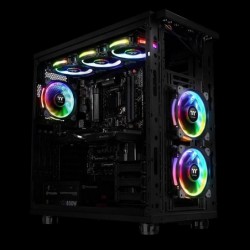 Riing 12 RGB Plus TT Premium Edition 5 Pack (5x120mm, 500-1500 RPM) Riing 12 RGB Plus TT Premium Edition 5 Pack (5x120mm, 500-1500 RPM)