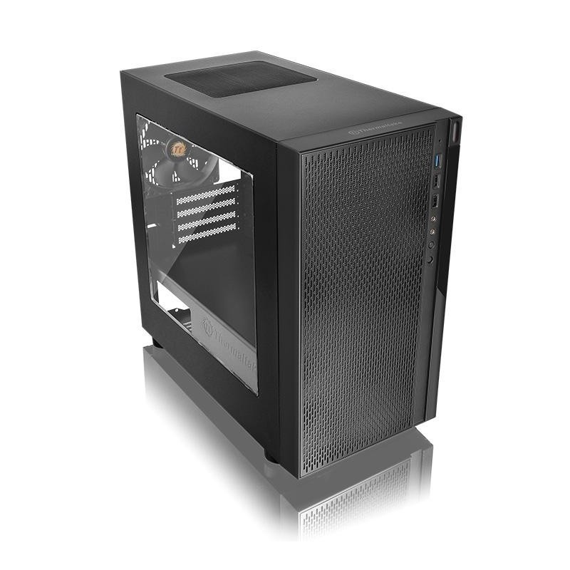 Versa H18 microATX USB3.0 Window - Black 