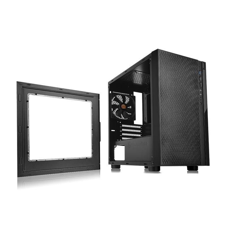 Versa H18 microATX USB3.0 Window - Black 