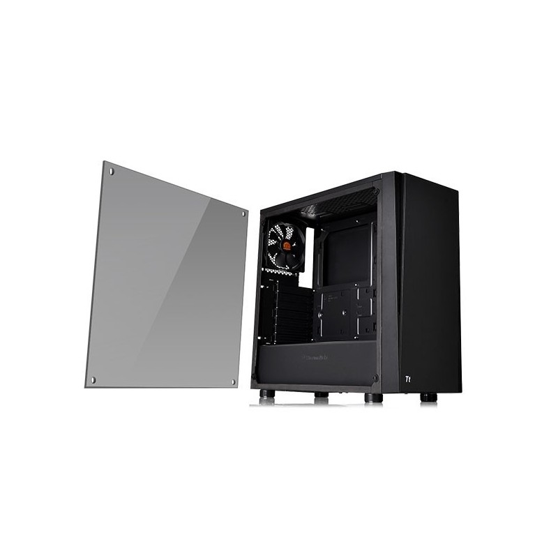 Versa J21 USB3.0 Tempered Glass - Black 